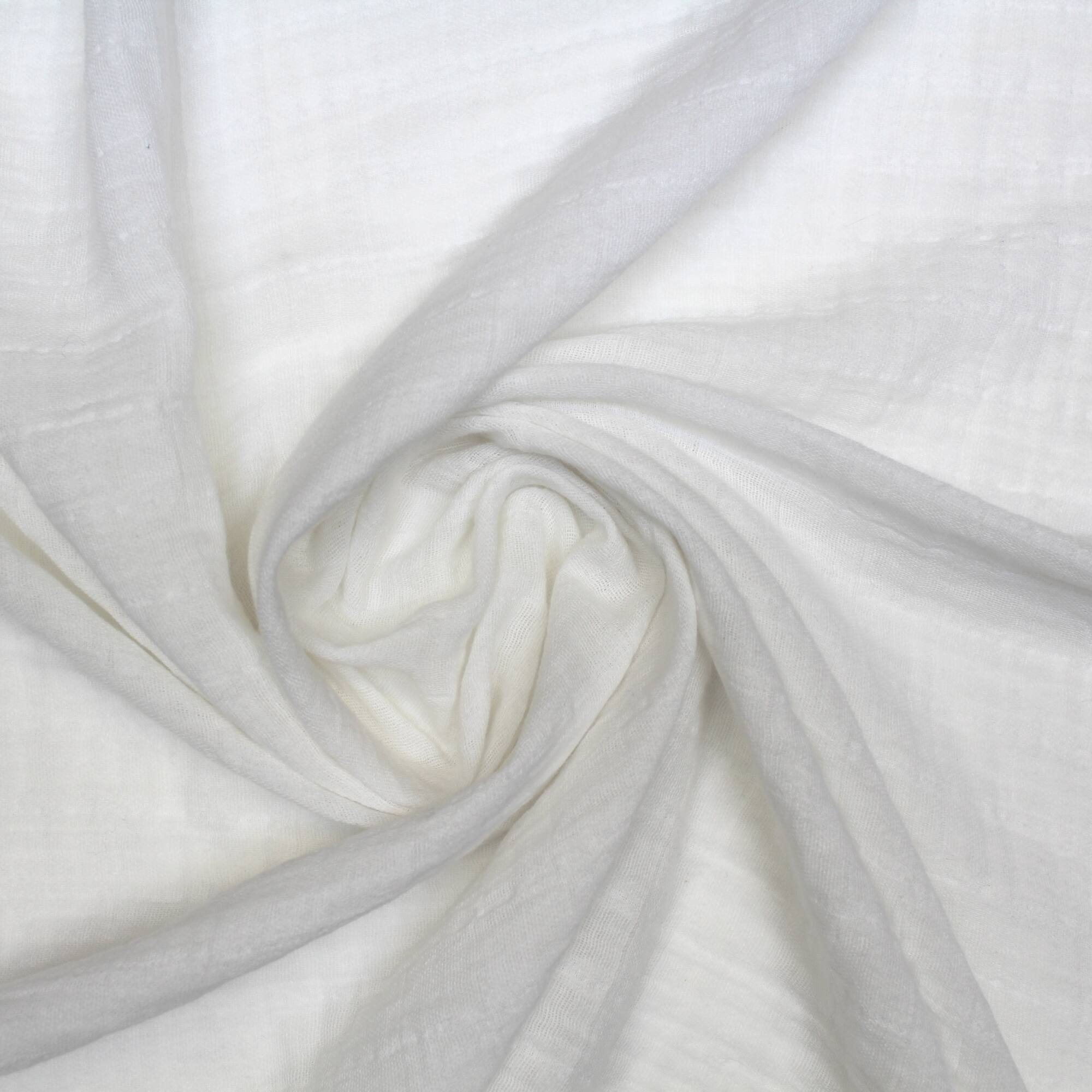 Camelot Fabrics White Gauze Cotton Home Décor Fabric